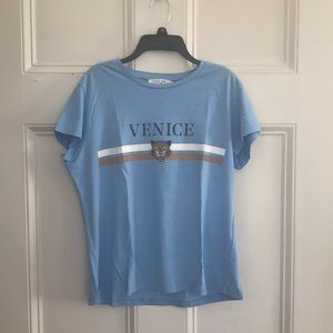 Light blue t shirt